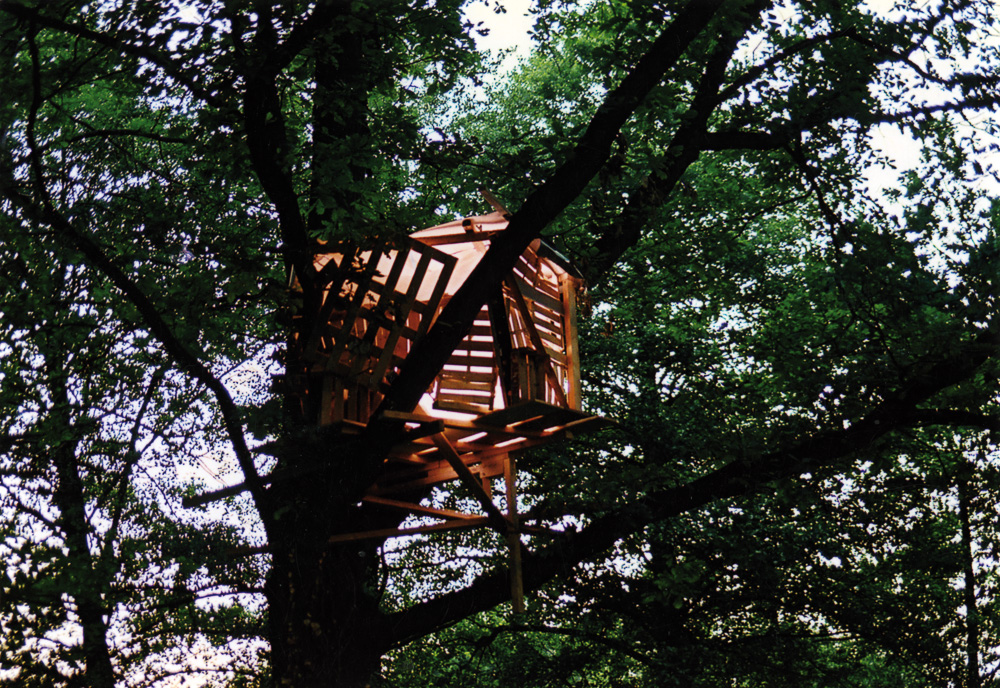 Treehouse #1, Installation View, Haus am Waldsee, 2006
