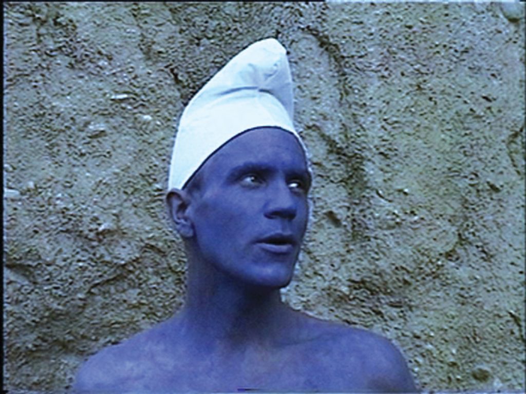 Bjørn Melhus, Blue Moon, Single Channel Video, 4 min., 1997, Video Still